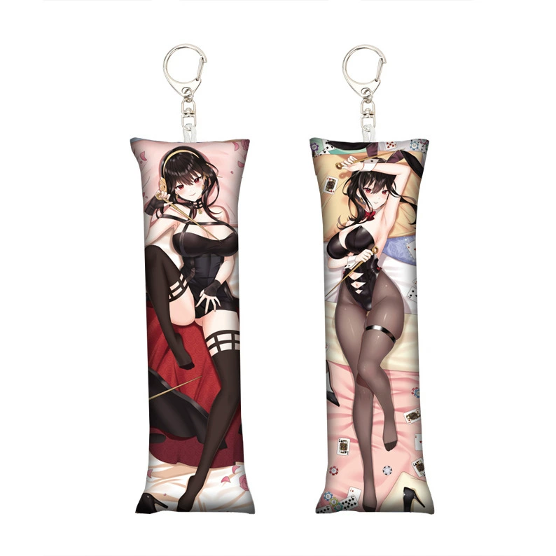 [鬼灭之刃祢豆子小抱枕钥匙扣迷你挂件书包挂件Mini Dakimakura]