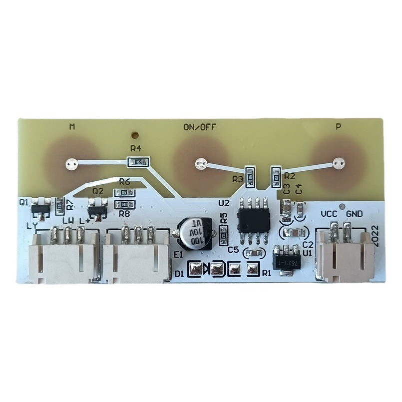 Решение для разработки платы управления мини-зеркала для макияжа второго поколения с подсветкой (PCBA), плата управления зеркалом с подсветкой