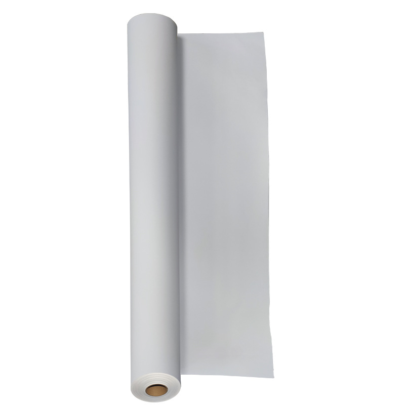 Agua blanco PVC adhesivo interior a base de agua extraíble mate adhesivo blanco pintura en aerosol foto bobina material de publicidad ventas directas de la fábrica