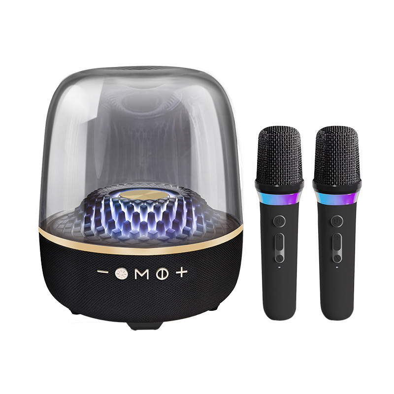華強北瑠璃4 bluetooth音響ハイパワーサブウーファー無線k歌屋外携帯七色灯bluetoothスピーカー|undefined
