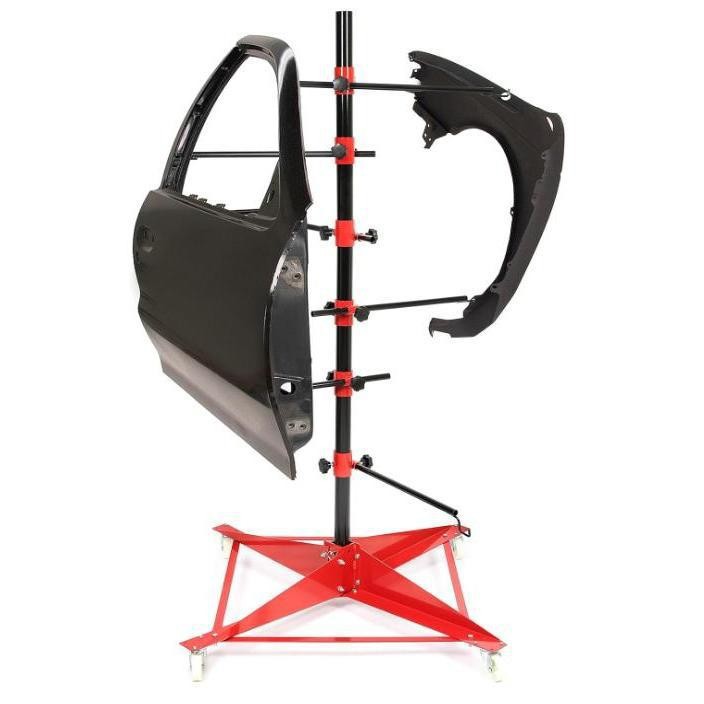 Herramienta de reparación de automóviles soporte de pintura de parachoques del coche soporte de pintura de chapa soporte de pintura móvil multifunción Pantalla de pintura