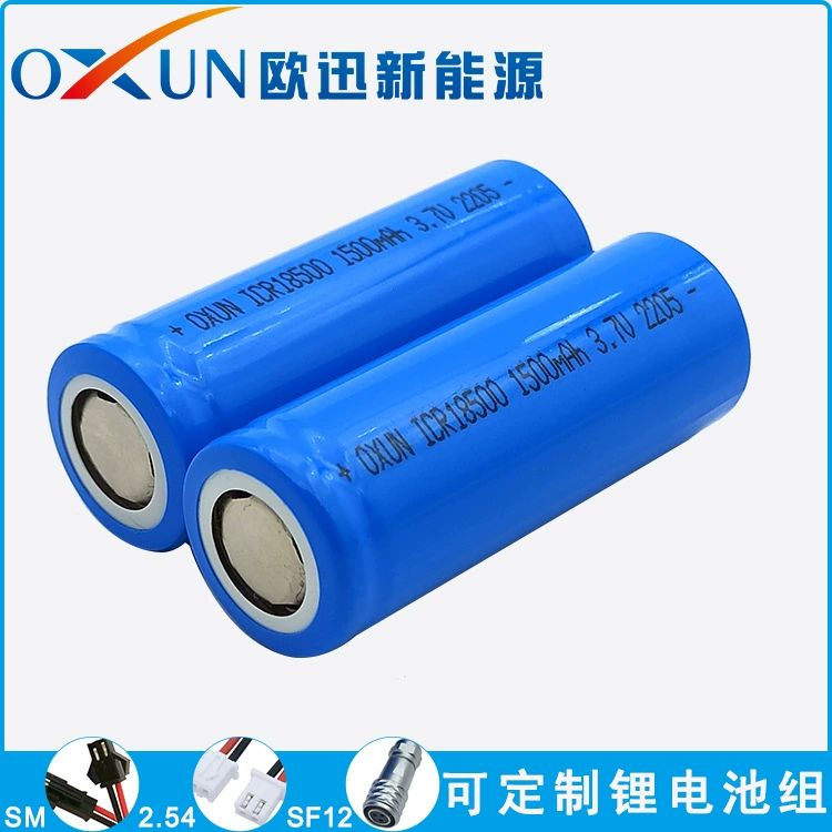 Ouxun ICR18500 3.7V1500mAh аккумулятор литий перезаряжаемый оборудование для экстренных случаев прибор для красоты соковыжиматель