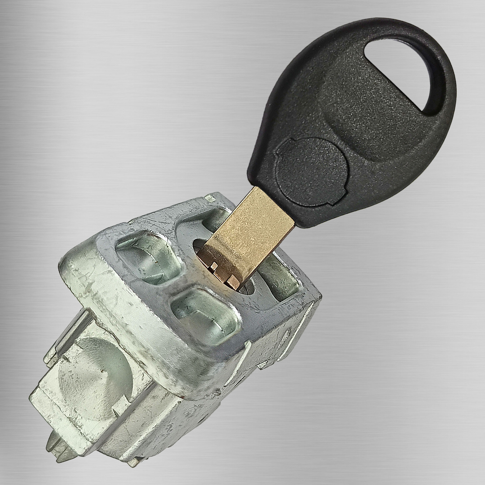 Aplicable a Nissan Old Xiao客, cilindro de la puerta izquierda, 1 llave, cilindro de la puerta de conducción, modificación de automóviles, conjunto de cilindro de reemplazo