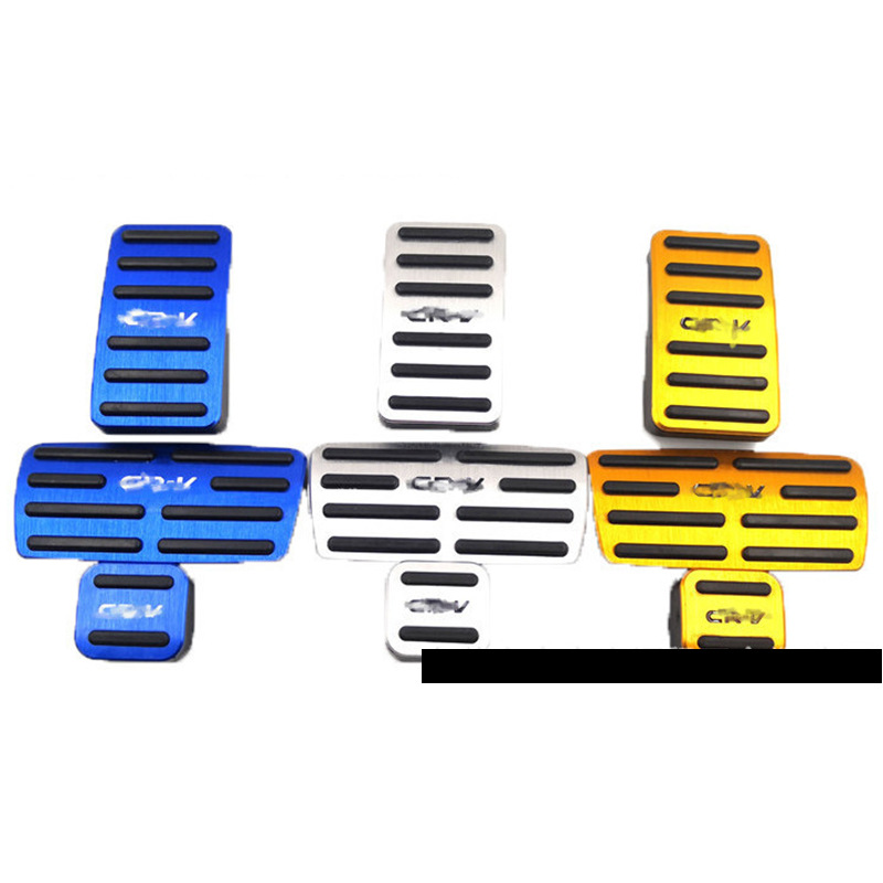 Suitable for Honda 15 CRV accelerator pedal interior non-perforated aluminum alloy Honda CRV brake pedal