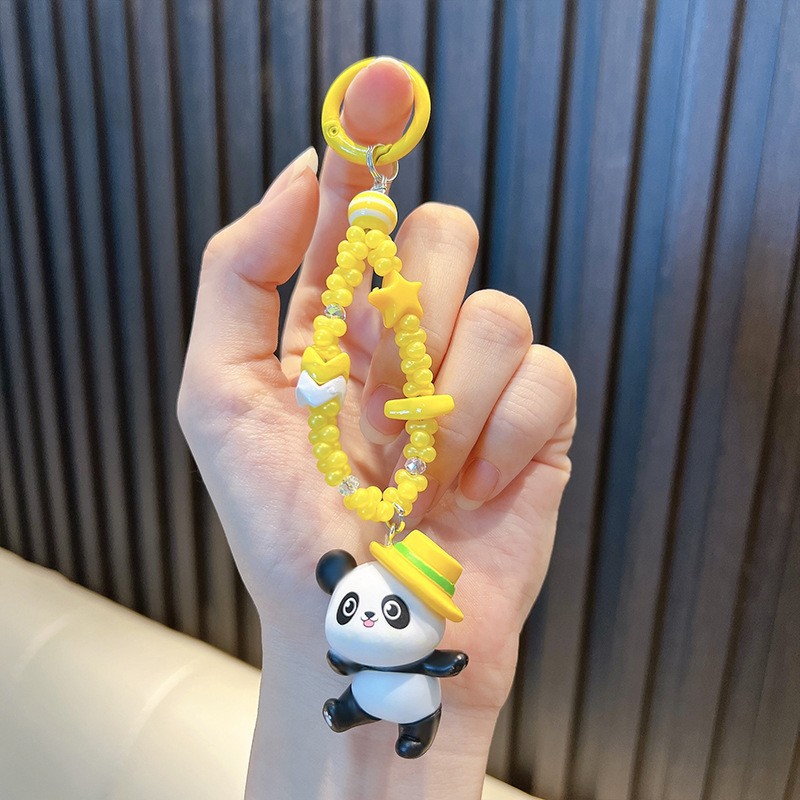 국보 판다 키링 - 옐로우