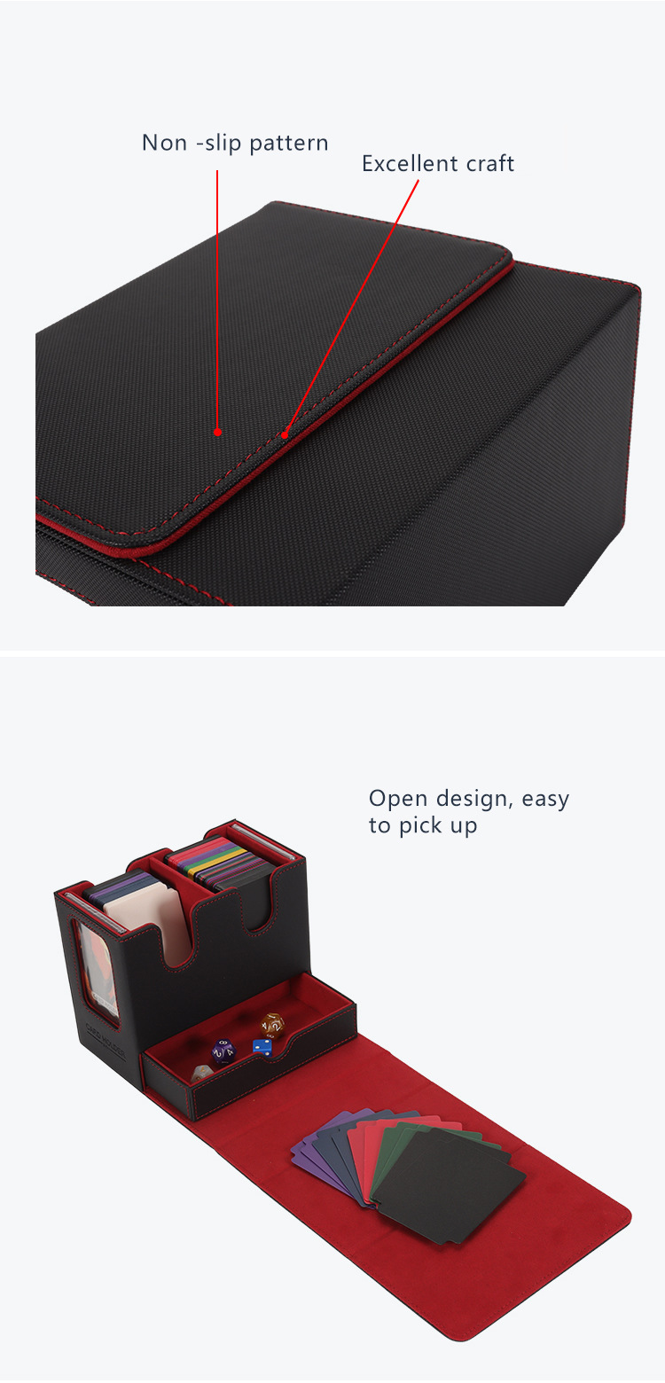 Export-quality High-end PU Leather 260+ Game Magic: The Gathering Multi-window Box, Card Storage Box_voghion.com