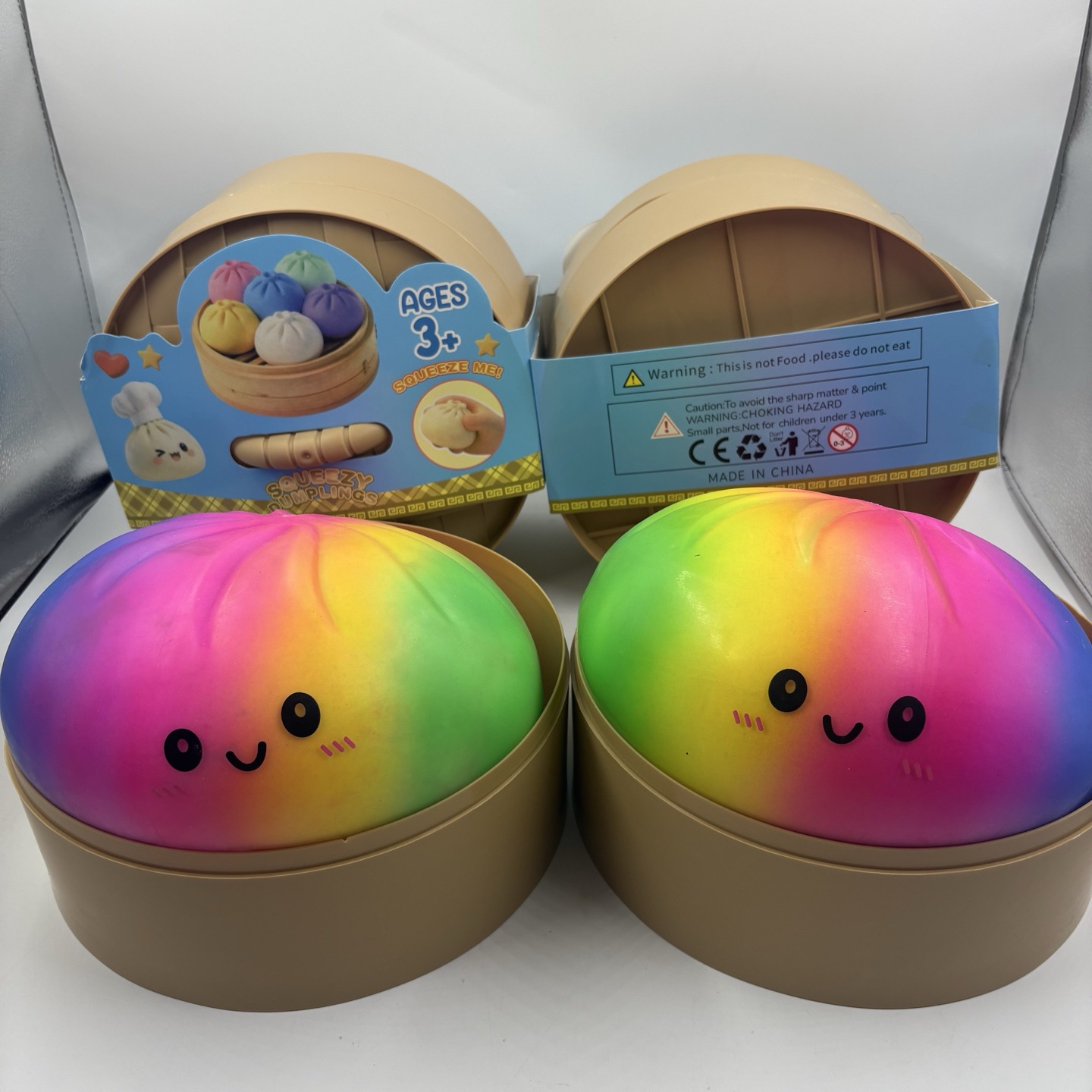 Bollos de bolos de pop transfronterizos, pellizco de pellizco, descompresión de bolos de simulación suaves, forma de bolos de imitación encantadora, interesante, no pegajoso, alivio de la aburrimiento.