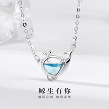 �ļ�ԭ��ɭϵС����s925�y��{�ʯ�L�~��Ů����ɫ�߼����Ʒ