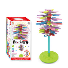 跨境热销旋转减压摇摆树儿童创意玩具新奇成人解压神器塑料花