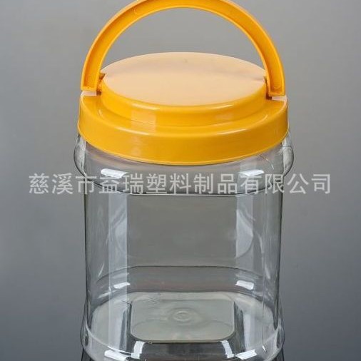 高级手提瓶蜂蜜瓶塑料瓶2000g 海鲜瓶 泥螺海蜇瓶(K2)
