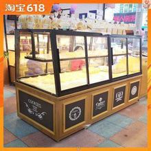 。蛋糕店设备全套烘培面包中岛柜烘焙店专用中岛展柜玻璃