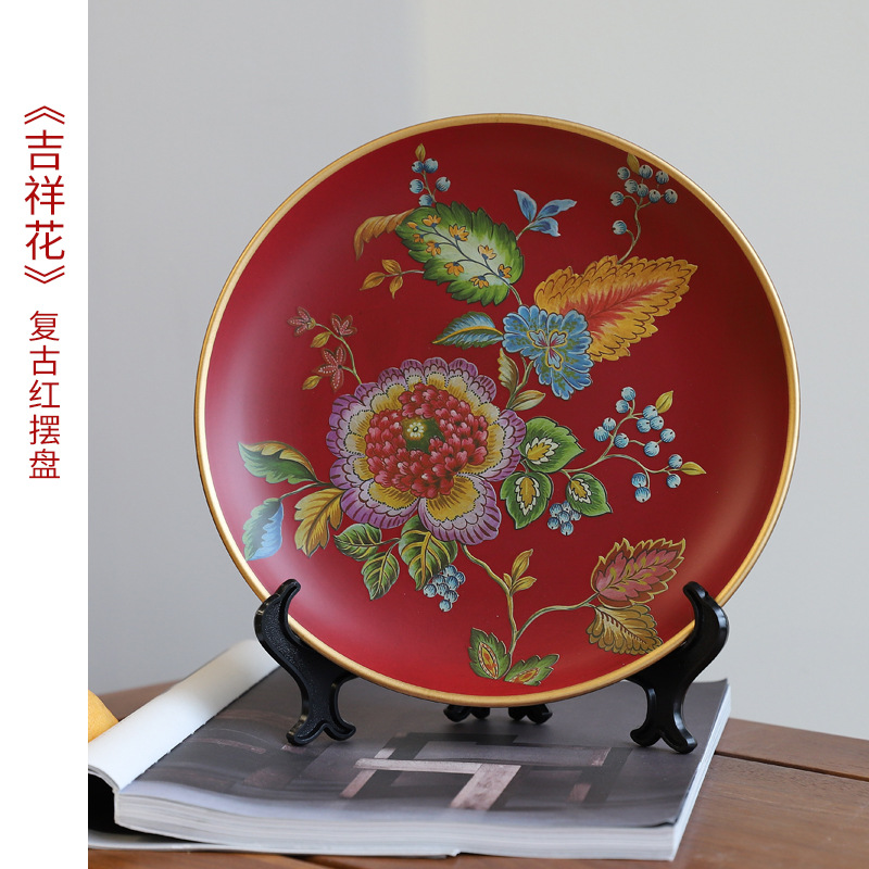 アメリカンスタイルの陶磁器工芸品、クリエイティブなホームリビングルームの装飾、磁器の収納、貯金箱、正方形のリビングルームの装飾品