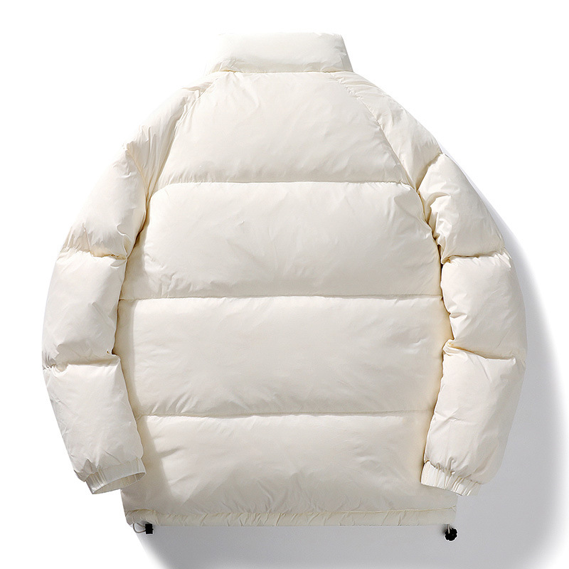 Chaqueta de algodón acolchado de invierno cálido ligero abajo de algodón de moda todo-partido más tamaño Chaqueta de algodón acolchado capa imprimible LOGO fábrica al por mayor