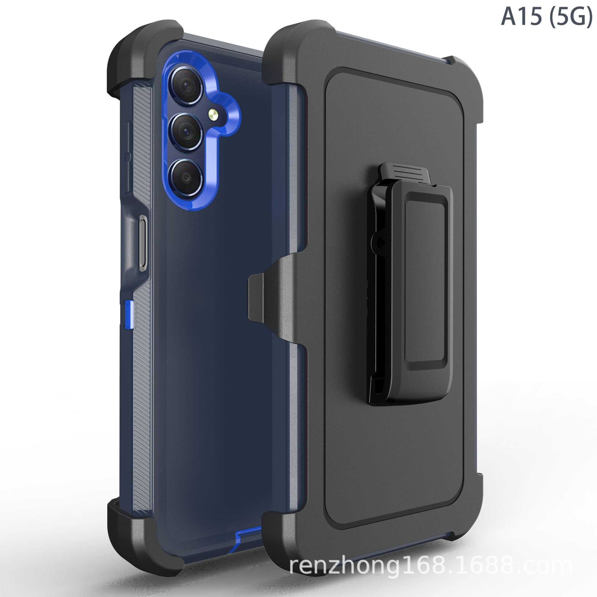 适用SAM三星GALAXY A15 5G防尘防摔防震手机壳三合一三防保护套