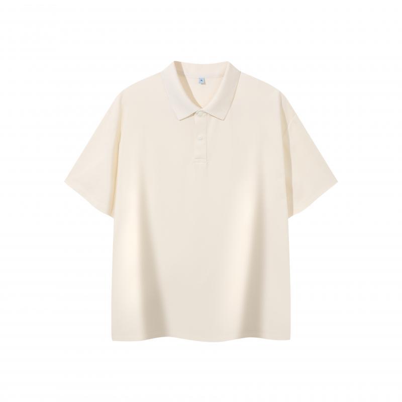 Polo personalizado solapa de manga corta ropa de trabajo impresión logotipo palabra camisa publicitaria camisa cultural bordado ropa de grupo T personalizado