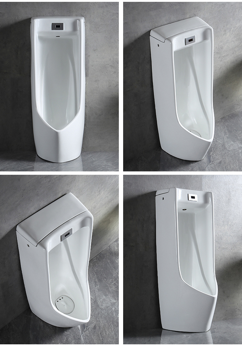 Engineering Urinal 904 Wall-mounted fully automatic sensor urinal, men's ceramic urinal, adult urinal undefined