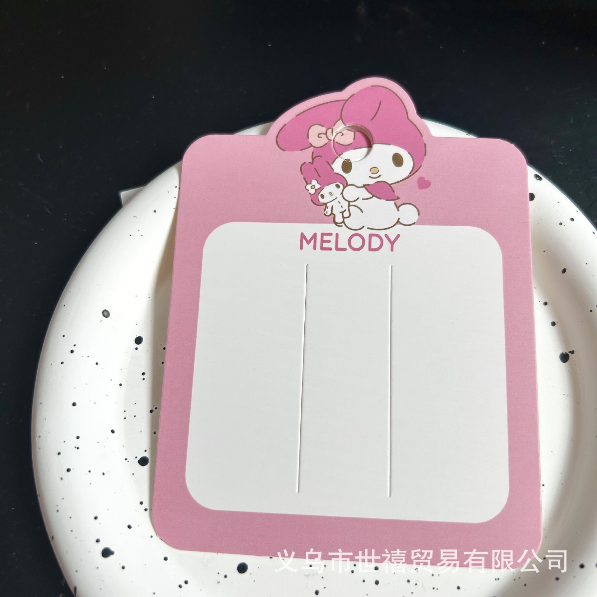 Caricatura infantil Kulomi jade cane perro tarjeta de cabello papel adorable bolsa de tarjetas para el cabello diy tarjeta de cabello hecha a mano