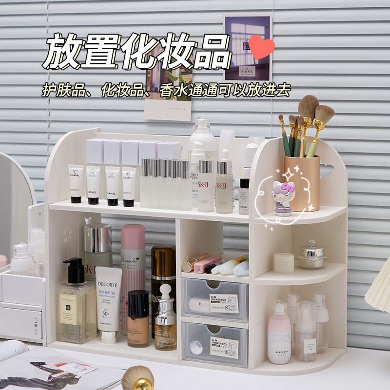 Desktop Bookshelf Desktop Storage Desk Rack Desk Corner Bookcase Office Table Organize Storage Cabinet