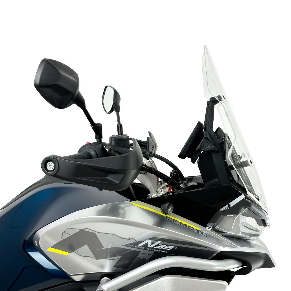 800MT heightened and widened windshield for spring breeze 800 MT modified windshield chest protection imported windshield