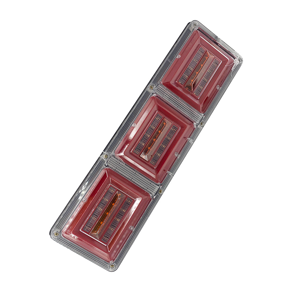 Camión intermitente luz trasera remolque luz intermitente LED intermitente logística luz trasera 24vLED luz trasera