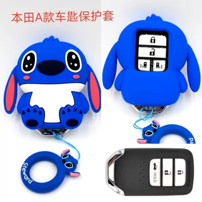 Dragon cat claw key cover, Car key bag - suitable-for-honda-stitch-model-a-ring-ring