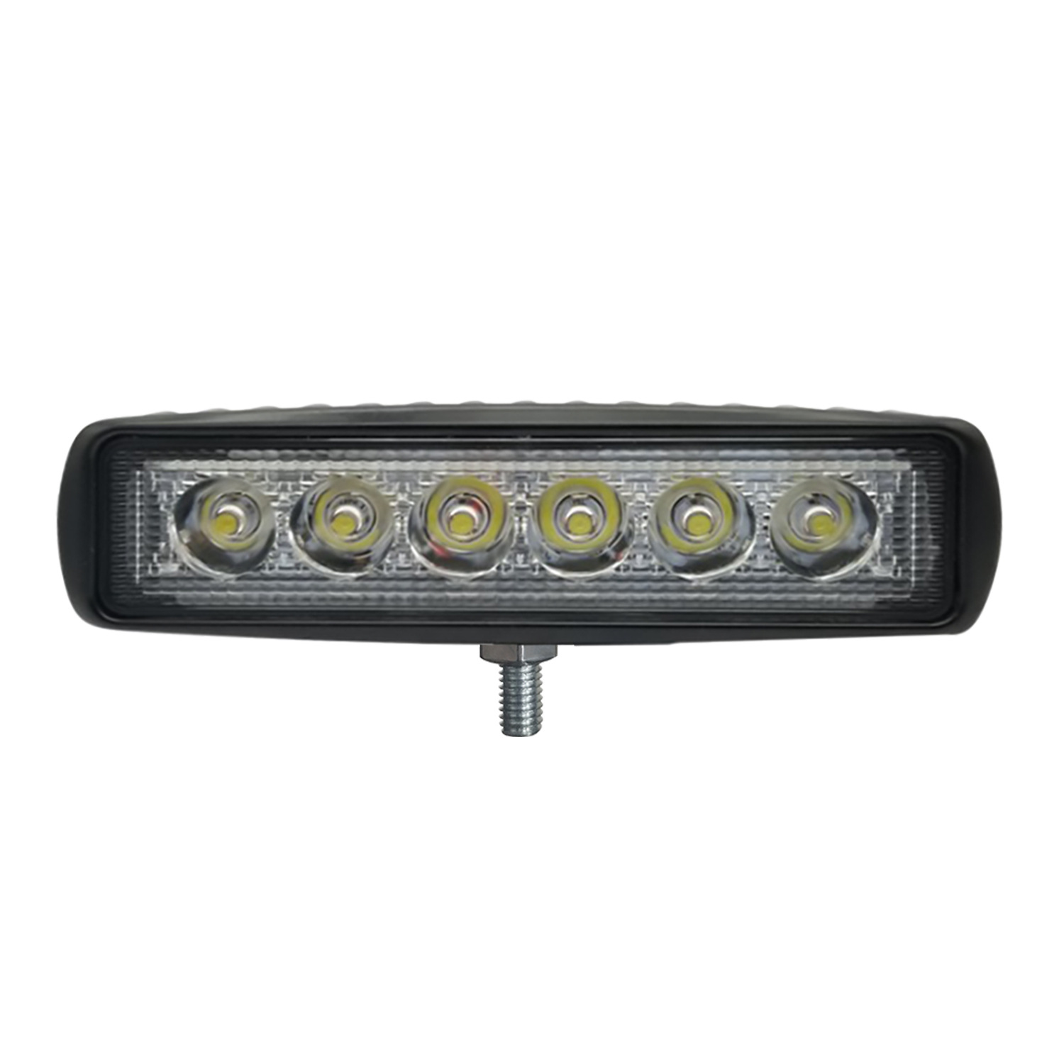 Luz de trabajo LED recta de 4 pulgadas y 18W, foco para coche, luz modificada para coche, camión, barco de carga, súper brillante