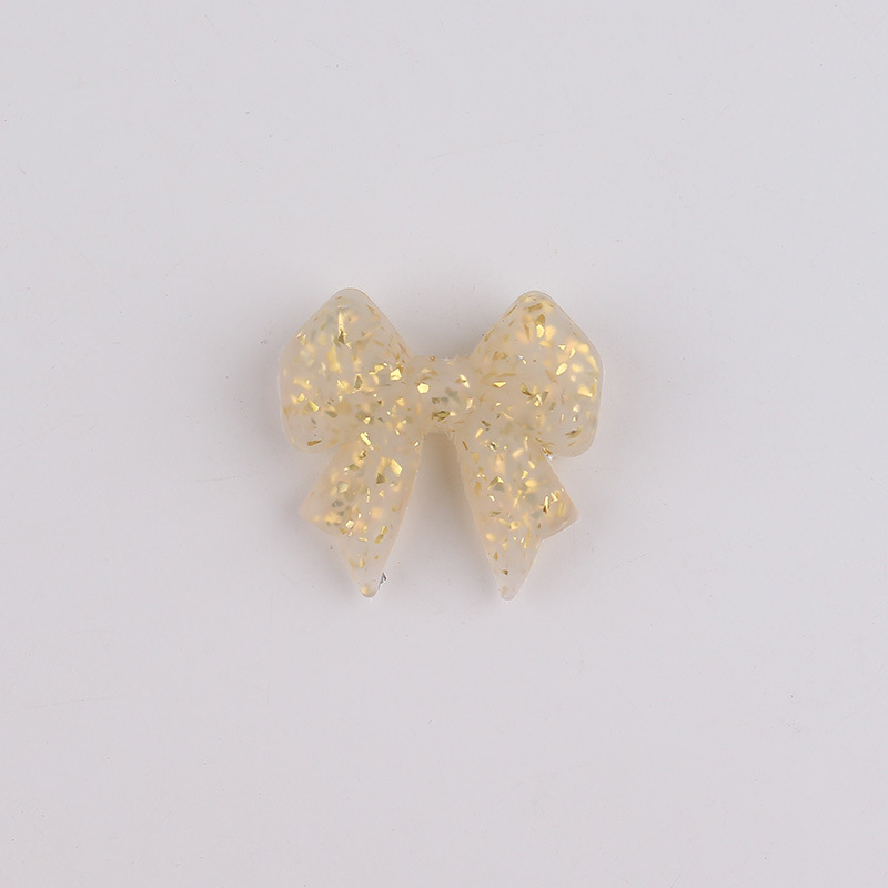 Nuevo arco brillante perlas de silicona para bebés pequeños collar de dentín accesorios de cuentas de caricatura perlas de silicona al por mayor