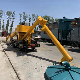 湖南 水泥库房粉料装车机 移动式螺旋吸灰机图片