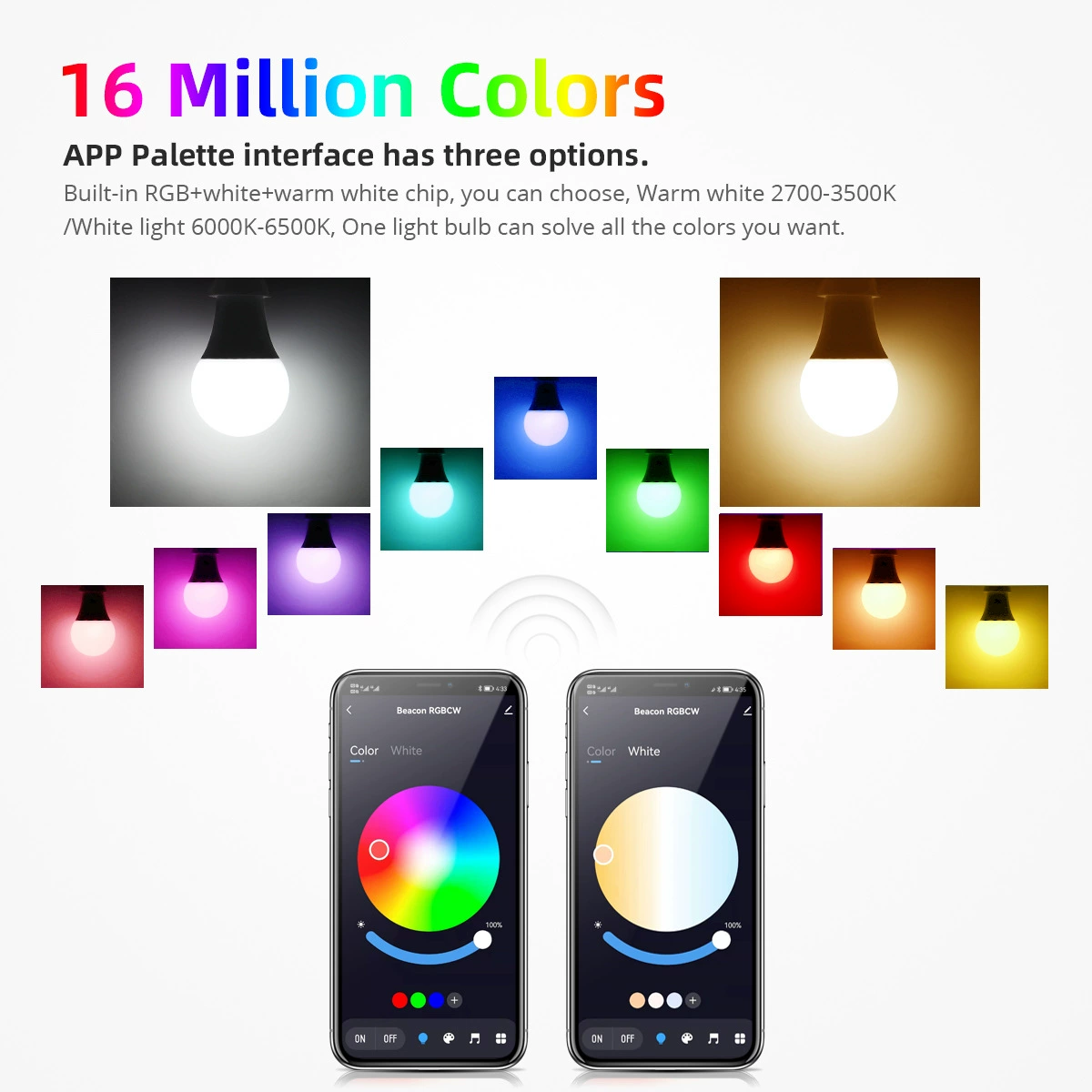 Graffiti Bluetooth smart light bulb RGBCW five -way lightning app controls Alexa control CCT coloring cross -border