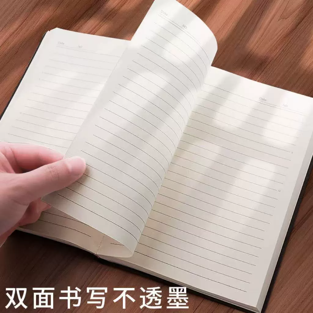 Retro Notebook A5, Thick 200 Pages, Leather-like Cover, Multi-color (Custom)