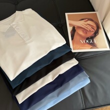 16295  26����Ʒ ��ʿ�ٸɴ�ɫpolo�� ��ˬ��Լpolo����