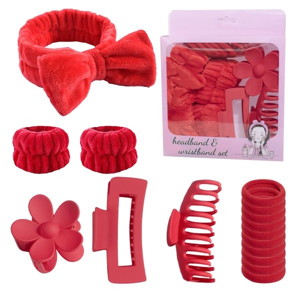 Set, red oolong tea Da Hong Pao, gift box in gift box