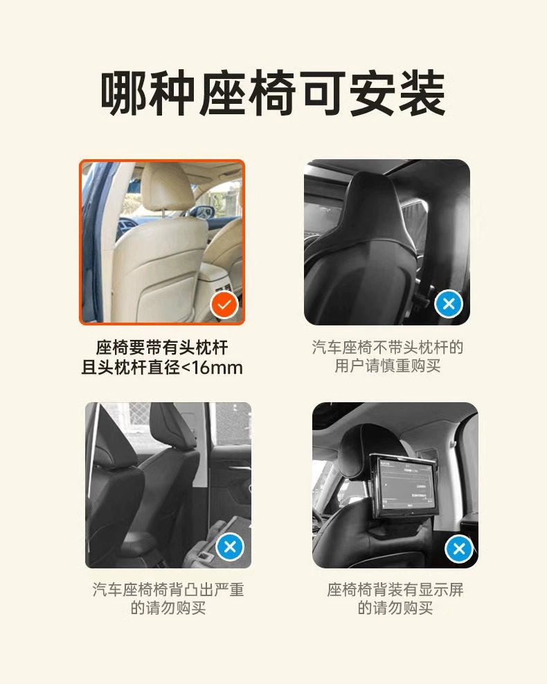 Suitable for car-mounted small table, foldable storage table, car dining table, rear seat multifunctional dining table, computer desk