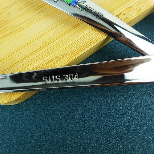 304 stainless steel parent-child spoon children's cartoon small spoon cute family spoon baby eating spoon