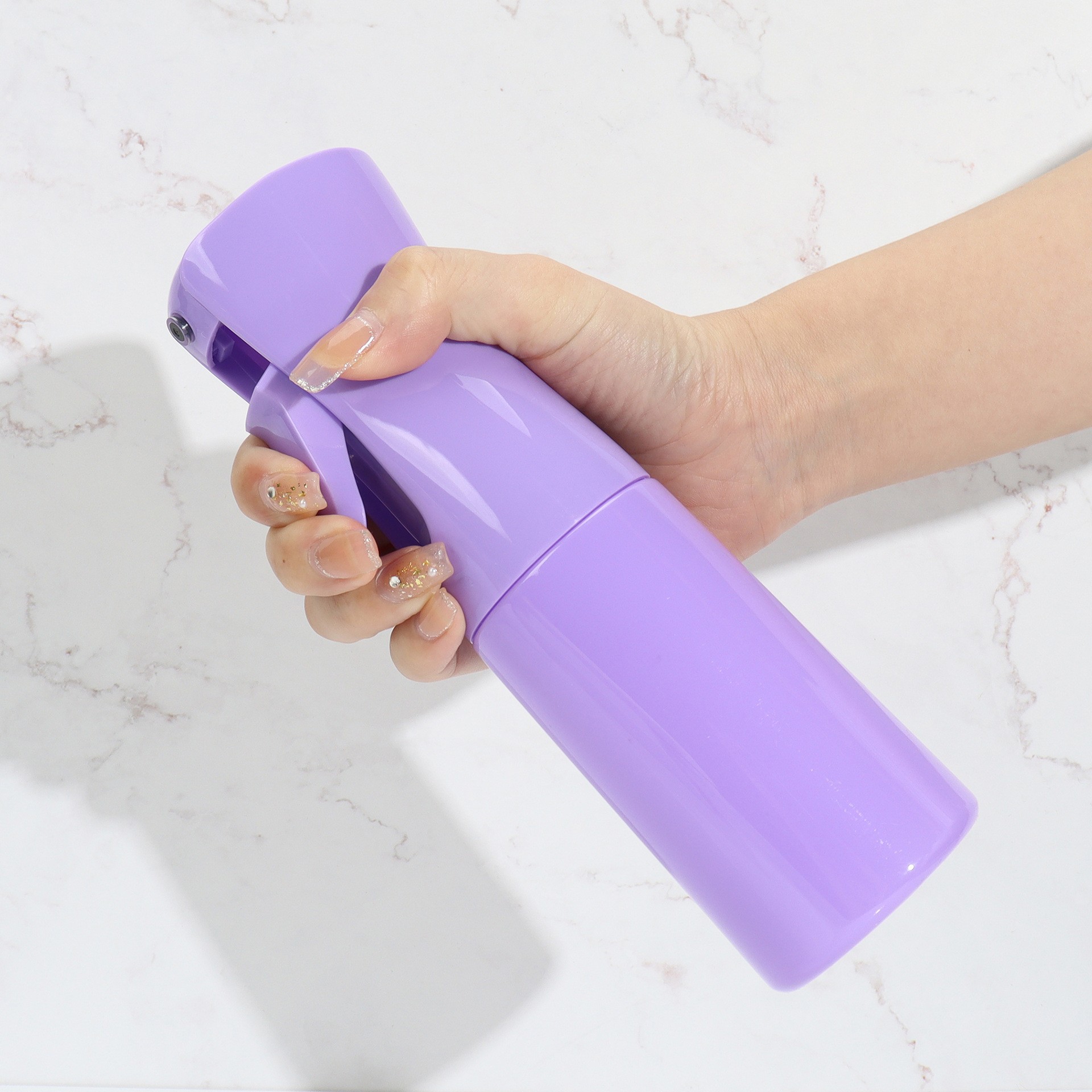 Botella de pulverización de alta presión botella de pulverización ultrafina para desinfección botella vacía pulverización portátil pequeña botella de pulverización nano botella de pulverización continua