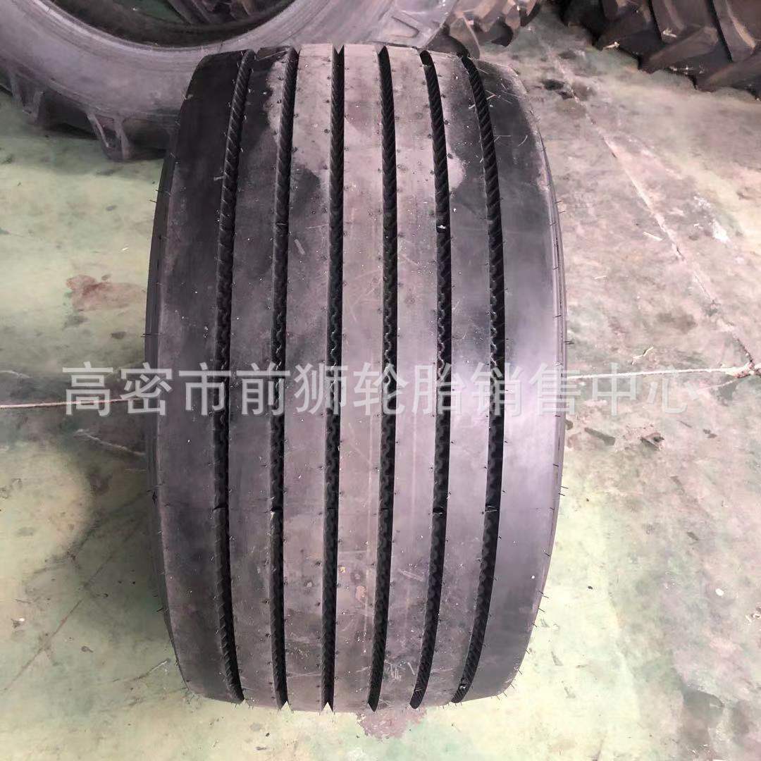 宽体车轮胎495 435 425 445/50R22.5 19.5拖车真空轮胎油罐车轮胎