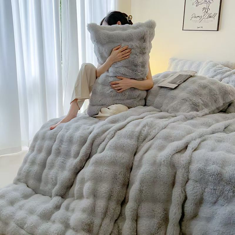La leche de camisa de almohada cubierta de almohada de una sola cubierta de almohada de invierno hogar de gran tamaño agregado núcleo de almohada cubierta de revestimiento interior