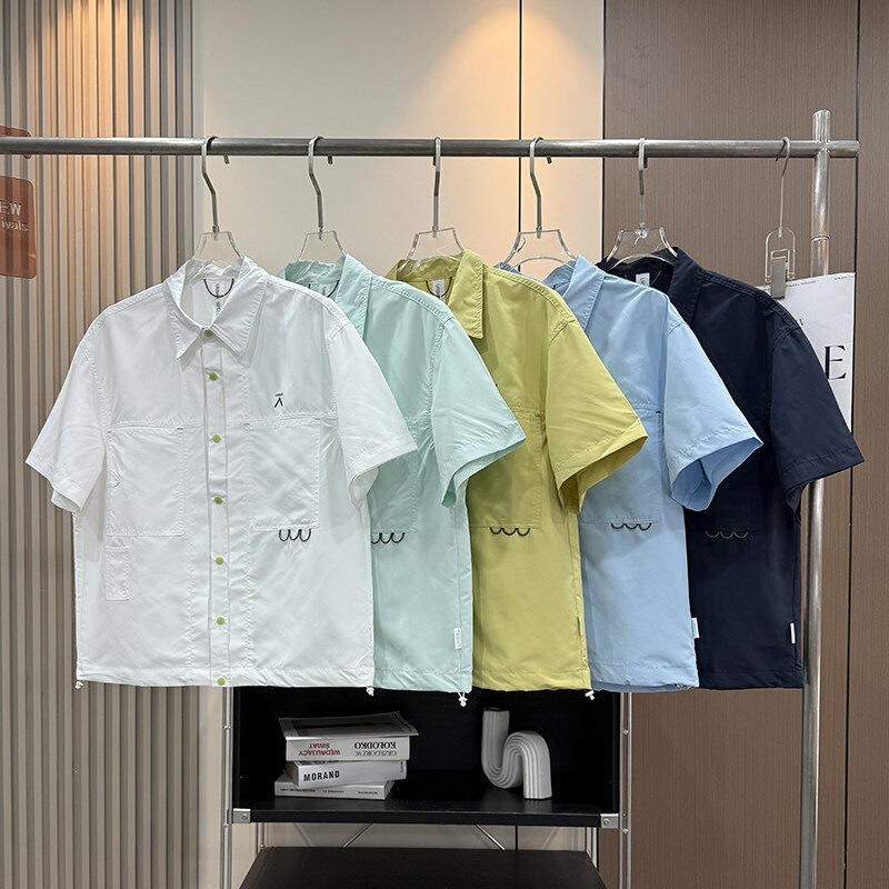 Outdoor Mountain Style! Men's and Women's Summer Moisture-Wicking, Breathable, Quick-Drying Short-Sleeved Shirts, Casual Hiking and Sun Protection Shirts Outdoor Mountain Style! Men's and Women's Summer Moisture-Wicking, Breathable, Quick-Drying Short-Sleeved Shirts, Casual Hiking and Sun Protection Shirts