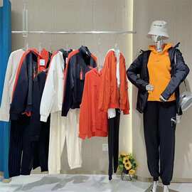 彪2024马冬款加绒加厚连帽卫衣卫裤短款翻领羽绒棉服厂家清仓尾货