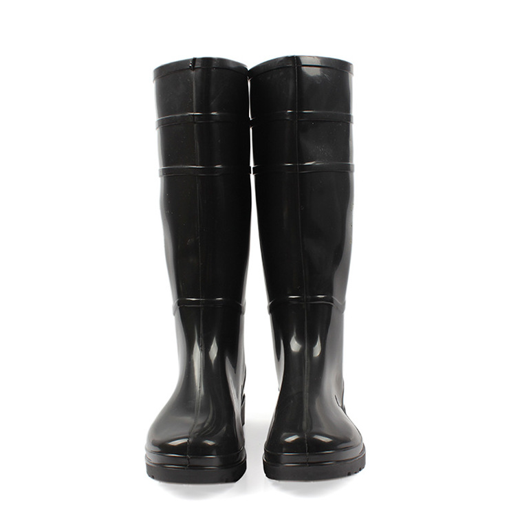 安斯盾男士高筒防水防油耐磨雨靴工地厨房现货批发劳保水靴防护