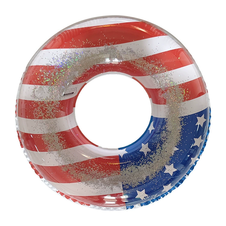 Новый завод спот Амазонка водное надувное плавательное кольцо для детей с блестками для взрослых Плавательный круг утолщенный надувной сидячий круг