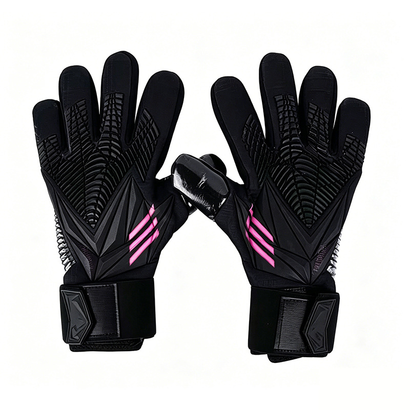 Fábrica directa de guantes de portero de fútbol de látex grueso antideslizante guantes de portero cómodos y transpirables para hombres y mujeres