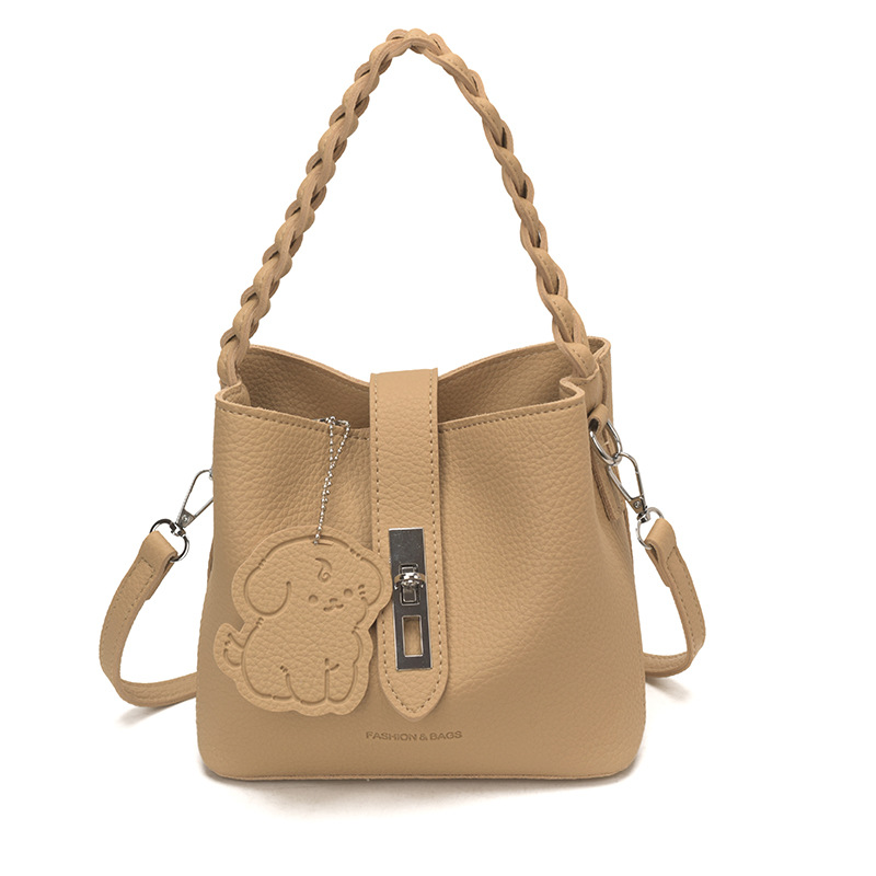 La sensación cotidiana de la versión coreana de la moda nicho bolso mujer 2026 nuevo mochila de hombro de un solo cubo de viaje bolsa temperamento
