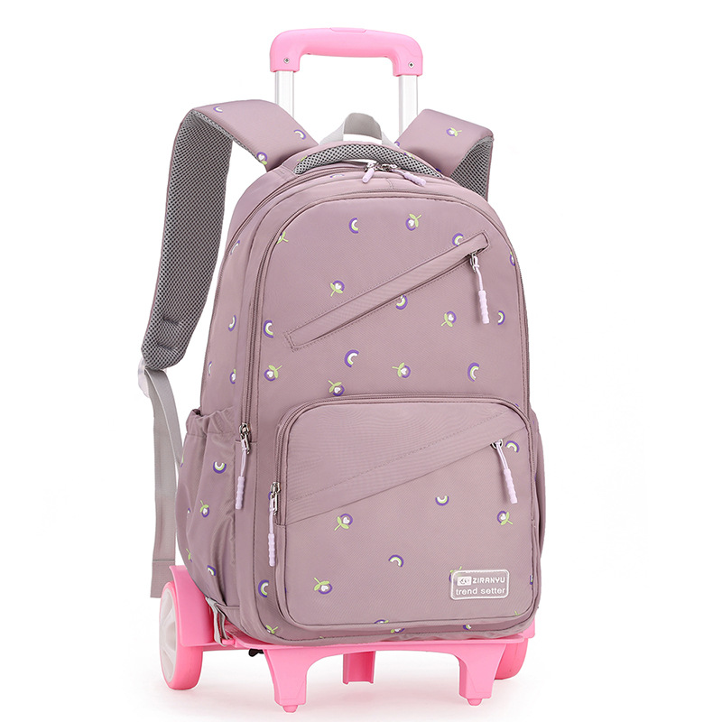 Una sola pieza entrega de pescado natural carro mochila nueva escuela primaria chica imprimible LOGO transfronterizo Venta caliente