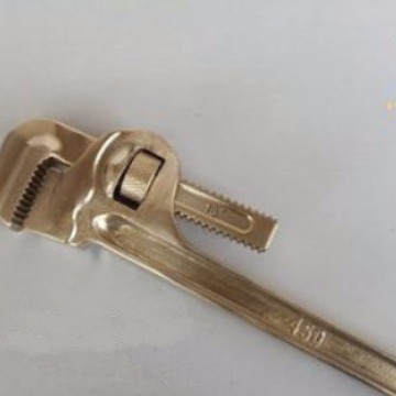 60*450mm美式防爆管子钳/防爆管钳/防爆管钳子/铜管钳 18寸