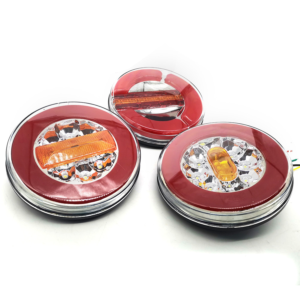 Fabricantes suministro de coche lado luz agua hamburguesa luz agua luz redonda LED remolque luz hamburguesa Luz