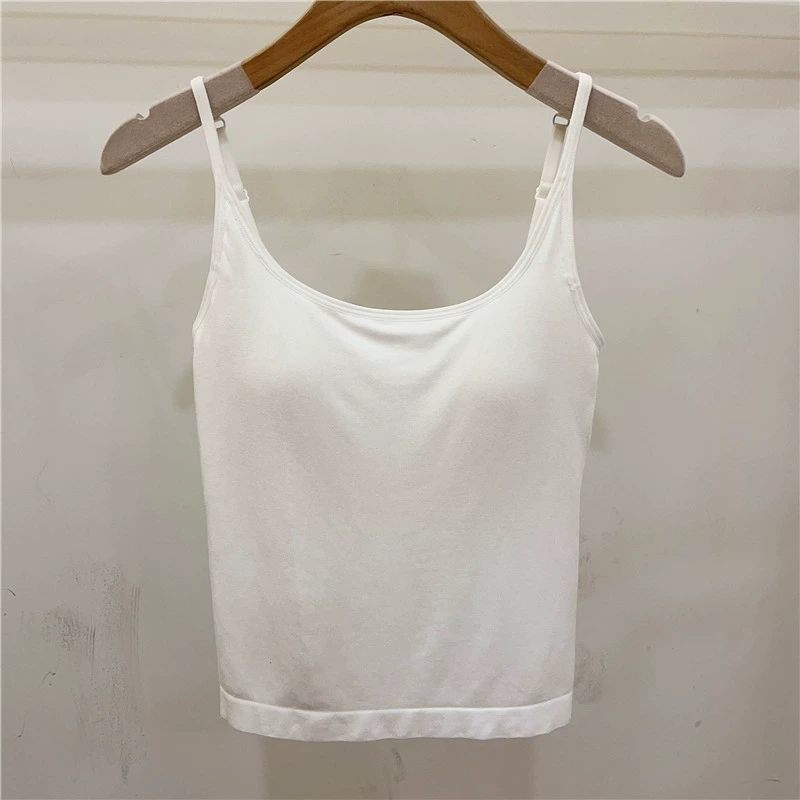 Gu Fei 34060 жилет на одну чашку с подушечками для груди Модальная большая эластичная верхняя одежда с U-образной спинкой и внутренняя одежда однотонного цвета женский слинг