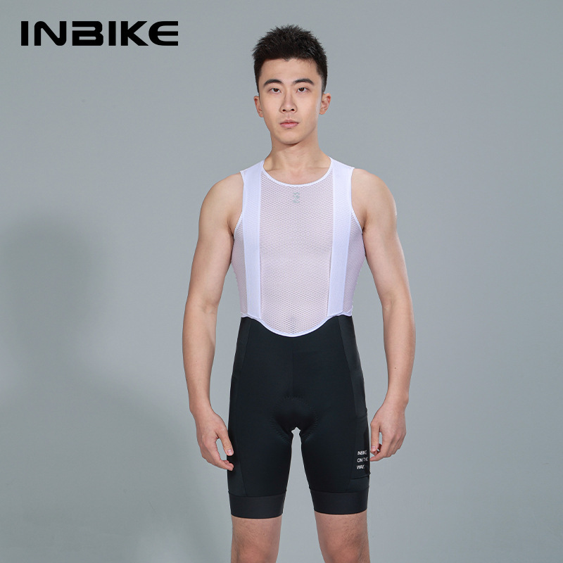 Inbike New Cycling Shorts Men's Flap Pocket Pants Spring and Summer Breathable High-Elastic Overalls Mountain Road Bike Equipment