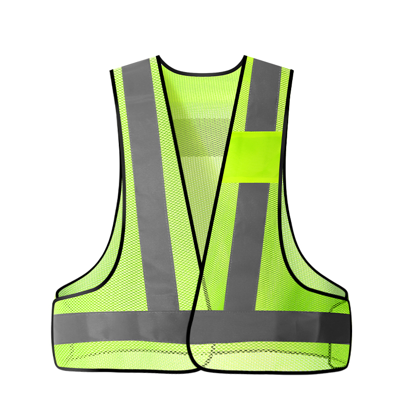 chaleco de seguridad reflectante sitio de construcción chaleco de caballo amarillo colector de peajes de la escuela de conducción ropa de trabajo de seguridad laboral de tráfico de automóviles ropa reflectante de noche