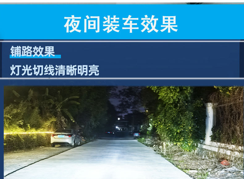 Cross-Border Three Copper Tube High Power 240W Car Led Headlight H1H7H4H11 9005 90069012 Car Bulb
